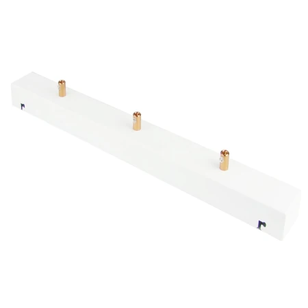 Podsufitka biała prostokątna maskownica sufitowa 50cm 3 otwory +09