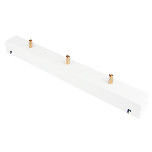 Przejdź do produktu Podsufitka biała prostokątna maskownica sufitowa 50cm 3 otwory +09