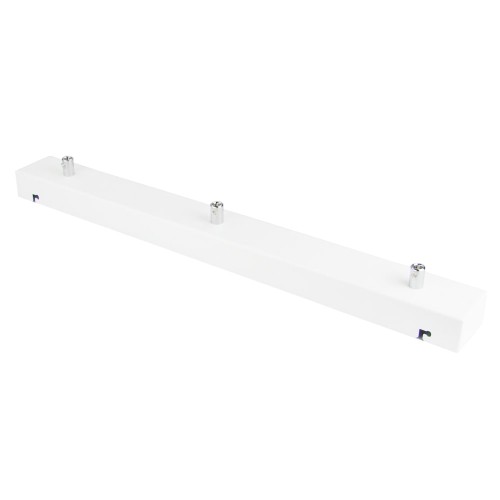 Przejdź do produktu Podsufitka biała prostokątna maskownica sufitowa 50cm 3 otwory +07