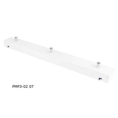 Podsufitka biała prostokątna maskownica sufitowa 50cm 3 otwory +07