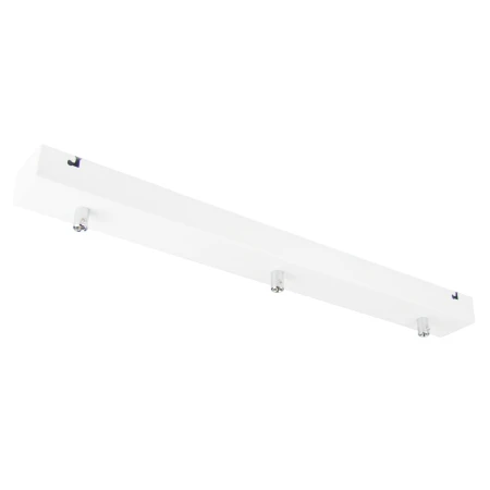 Podsufitka biała prostokątna maskownica sufitowa 50cm 3 otwory +07