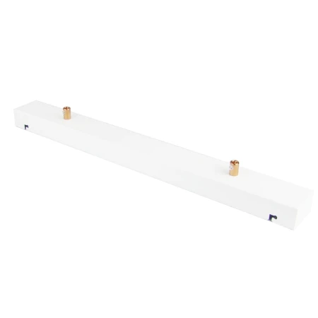Podsufitka biała prostokątna maskownica sufitowa 50cm 2 otwory +09