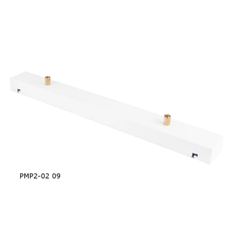Podsufitka biała prostokątna maskownica sufitowa 50cm 2 otwory +09