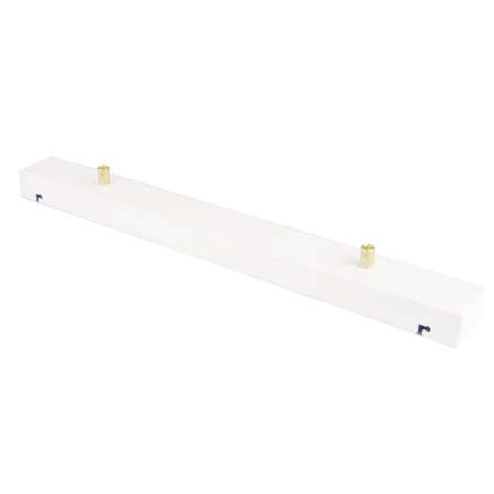 Podsufitka biała prostokątna maskownica sufitowa 50cm 2 otwory +08