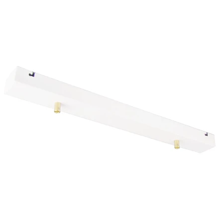 Podsufitka biała prostokątna maskownica sufitowa 50cm 2 otwory +08