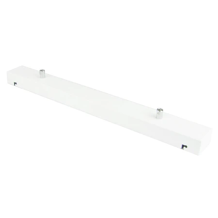 Podsufitka biała prostokątna maskownica sufitowa 50cm 2 otwory +07