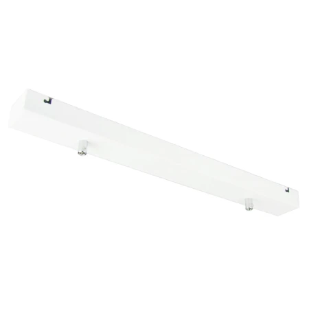 Podsufitka biała prostokątna maskownica sufitowa 50cm 2 otwory +07