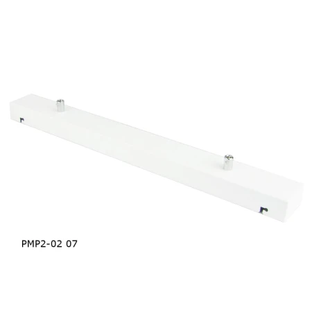 Podsufitka biała prostokątna maskownica sufitowa 50cm 2 otwory +07