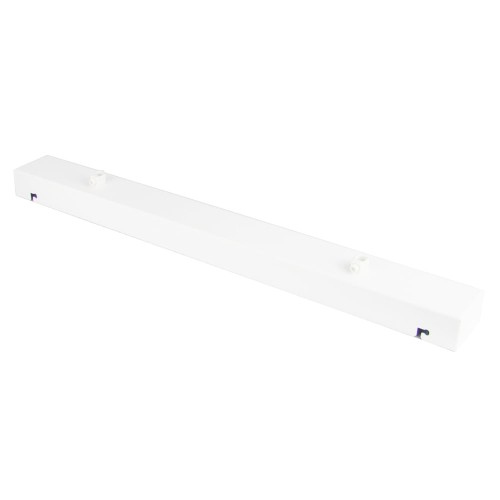 Przejdź do produktu Podsufitka biała prostokątna maskownica sufitowa 50cm 2 otwory +02