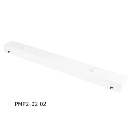 Podsufitka biała prostokątna maskownica sufitowa 50cm 2 otwory +02