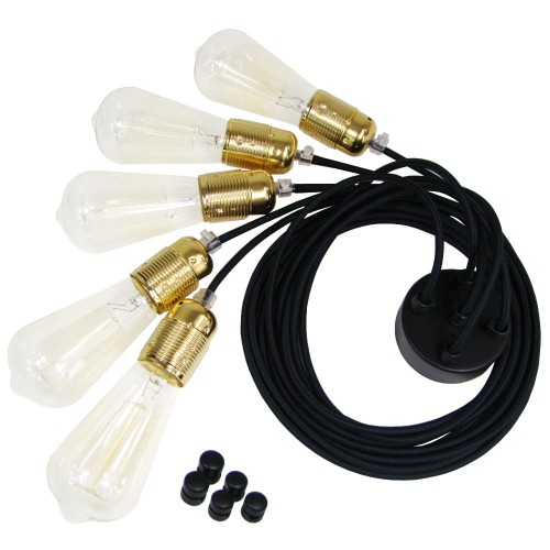 Przejdź do produktu Hängende Deckenlampe Spinnenlampe 5.