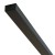 Podsufitka czarna prostokątna maskownica sufitowa 80cm 4 otwory + 09 miedź