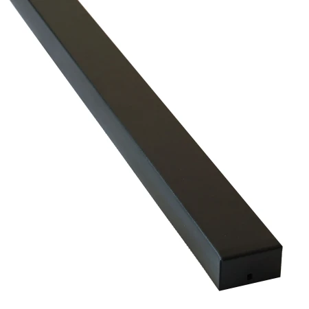 Podsufitka czarna prostokątna maskownica sufitowa 80cm 4 otwory + 09 miedź