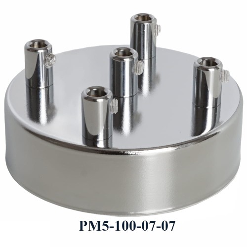 Przejdź do produktu Podsufitka maskownica sufitowa 5 otworów 100mm chrom
