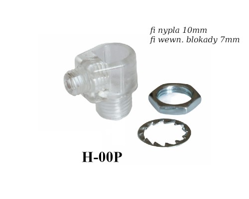Przejdź do produktu Hamulec przezroczysty plastik H-00P
