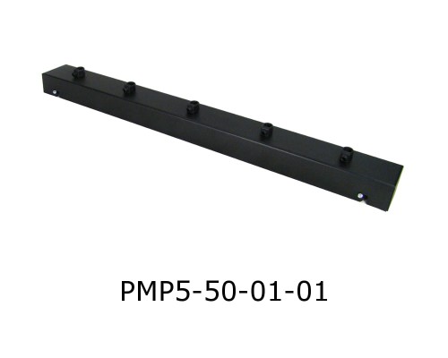Przejdź do produktu Podsufitka Sufitowa prostokątna 50cm czarna 5 otworów
