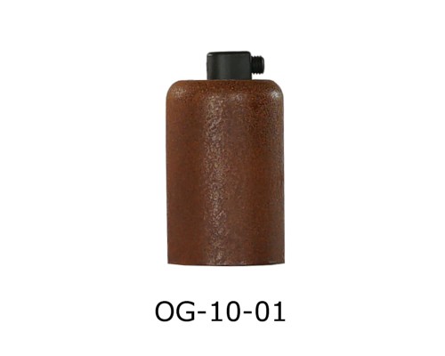 Przejdź do produktu OPRAWKA E27 DEKORACYJNA RDZA PATYNA NATURALNA + czarny