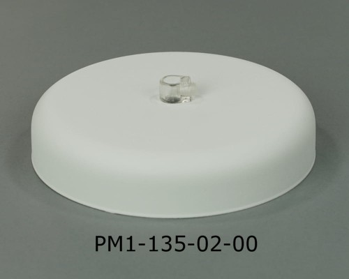 Przejdź do produktu Podsufitka metalowa 1 otwór 135mm kolor biały