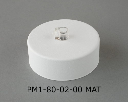 Przejdź do produktu Podsufitka metalowa 1 otwór 80mm kolor biały