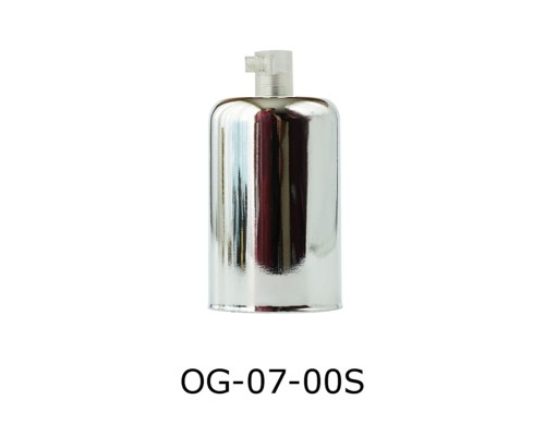Przejdź do produktu Oprawka, osłonka chrom, E27, metalowa, do żarówki
