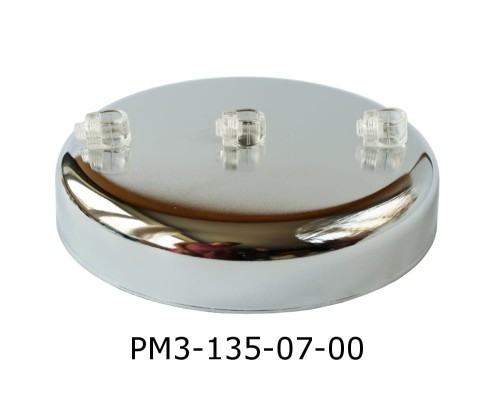 Przejdź do produktu Podsufitka maskownica sufitowa 3 otwory 135mm chrom