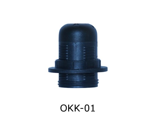 Przejdź do produktu Oprawka E27 osłonka plastikowa z kołnierzem